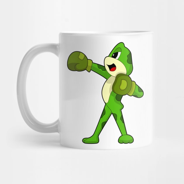 Frog Boxer Boxing gloves Boxing by Markus Schnabel